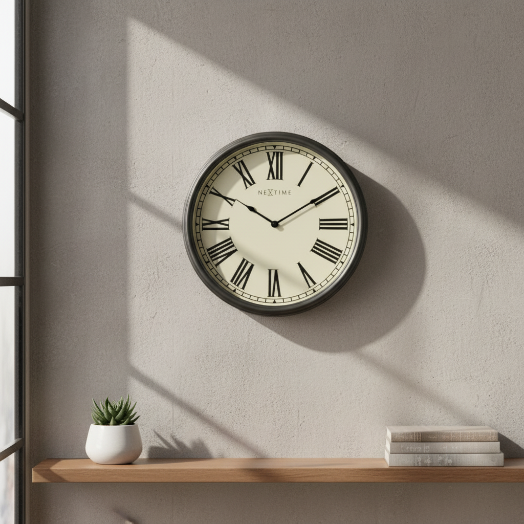 Moderne 3D Wanduhr Antik Houdini